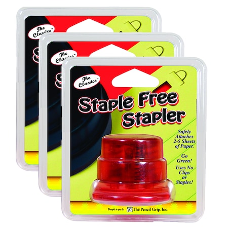 The Pencil Grip Staple Free Stapler, PK3 133